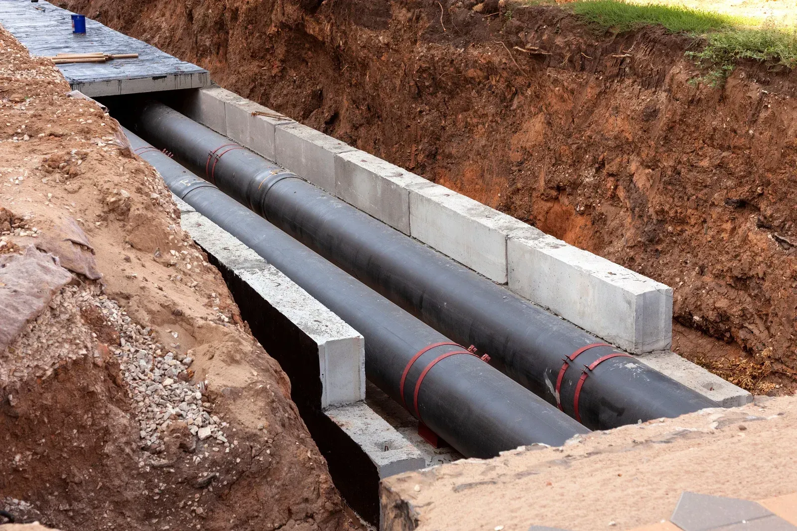 Professional sewer line installation ensures reliable wastewater transport and long-term plumbing performance. Properly installed underground piping systems help prevent leaks, blockages, and costly repairs for residential properties.