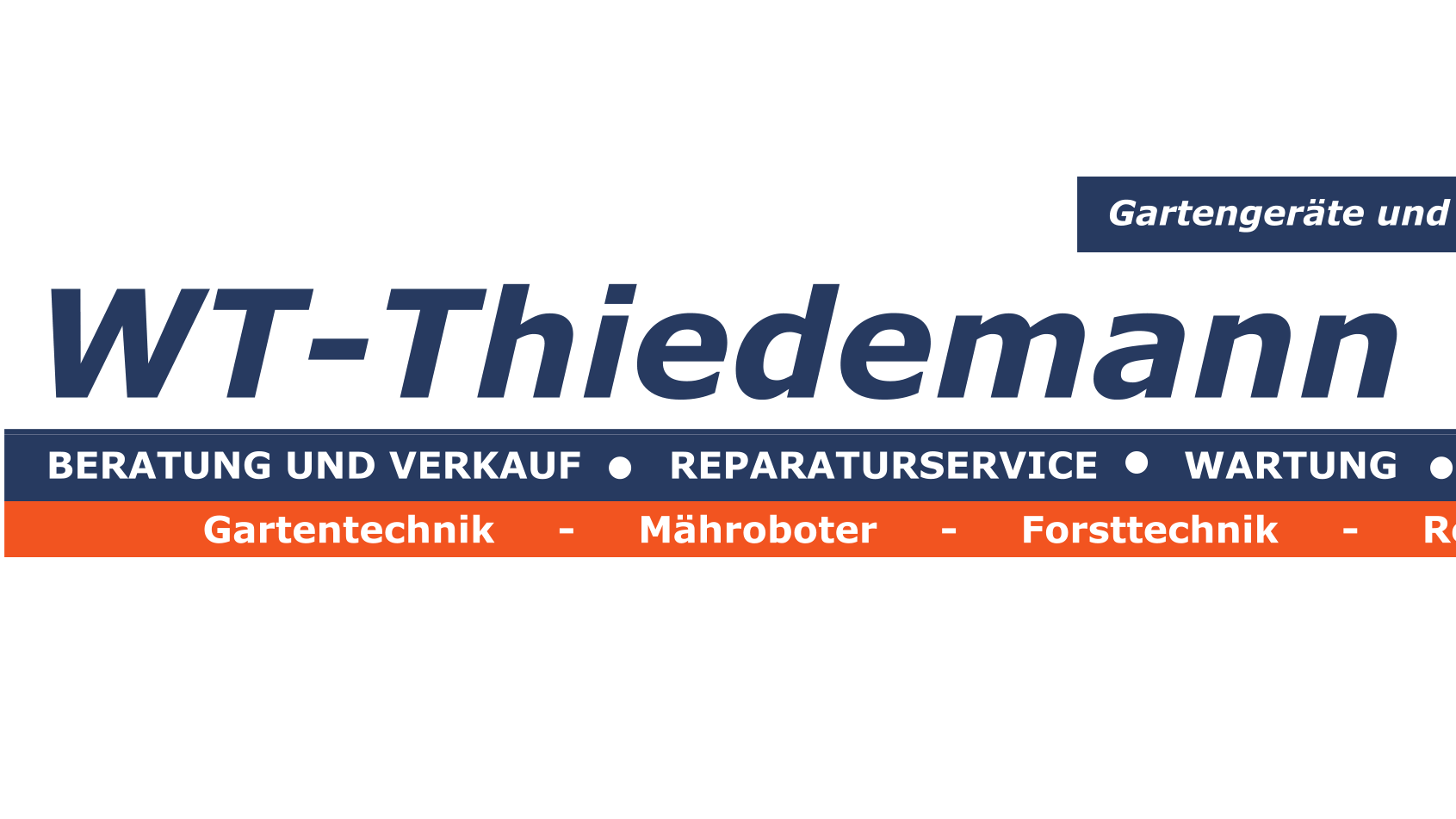 Kundenbild groß 1 Die Gartengeräteprofis - WT-Thiedemann GmbH - Gartengeräte & Reparaturwerkstatt