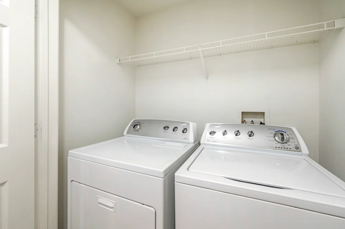In-Home Washer and Dryer