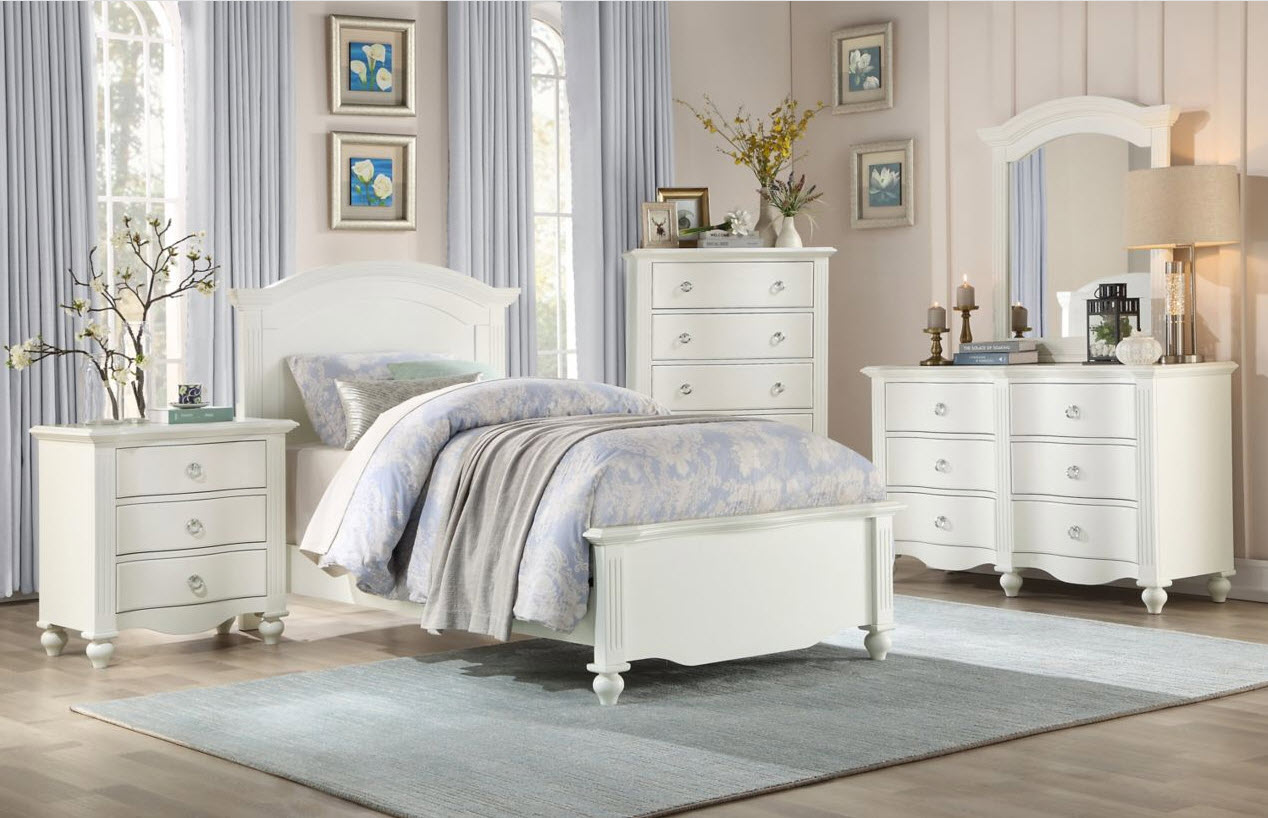 Meghan Twin Panel Bed Furniture Row Draper (801)307-2299