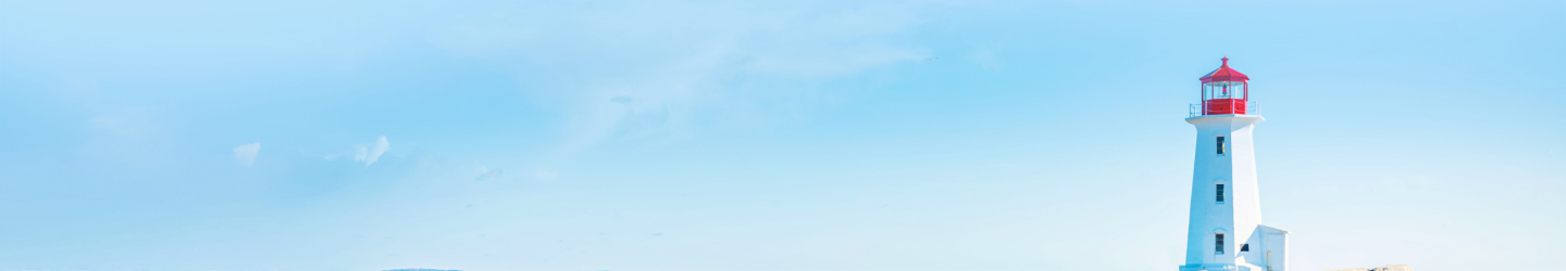 A lighthouse on a clear sunny day.