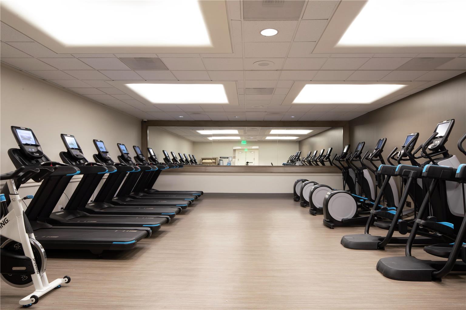 Health club  fitness center  gym