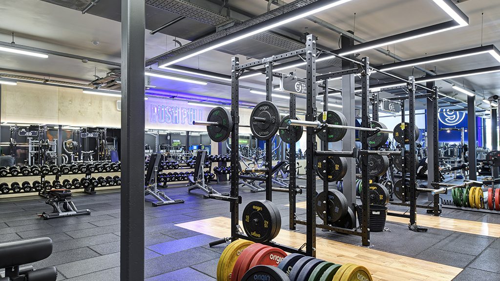 Free Weights Area
