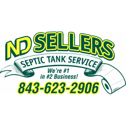 N.D. Sellers Septic Tank and Portable Toilet Service Logo