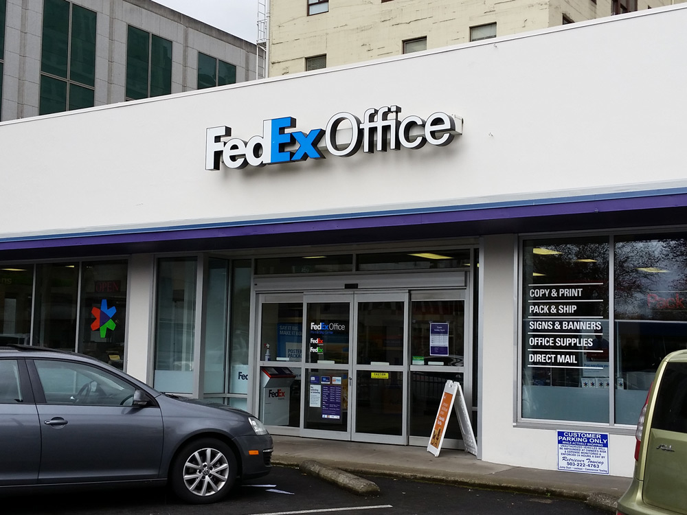 Exterior photo of FedEx Office location at 221 SW Alder St\t Print quickly and easily in the self-service area at the FedEx Office location 221 SW Alder St from email, USB, or the cloud\t FedEx Office Print & Go near 221 SW Alder St\t Shipping boxes and packing services available at FedEx Office 221 SW Alder St\t Get banners, signs, posters and prints at FedEx Office 221 SW Alder St\t Full service printing and packing at FedEx Office 221 SW Alder St\t Drop off FedEx packages near 221 SW Alder St\t FedEx shipping near 221 SW Alder St