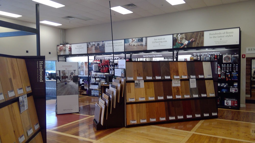 Interior of LL Flooring #1323 - Cranberry Township | Left Side View