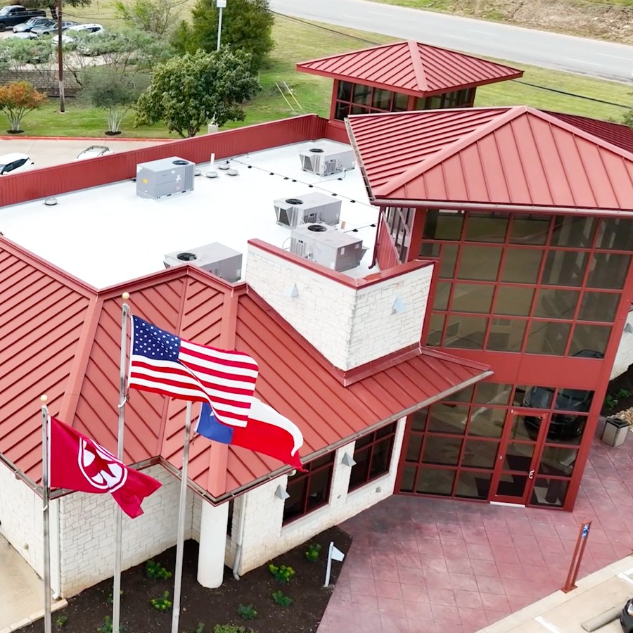 Commercial roof in Austin, TX 