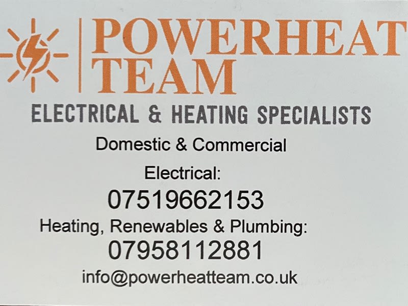 Powerheat Team Ltd North Shields 07519 662153
