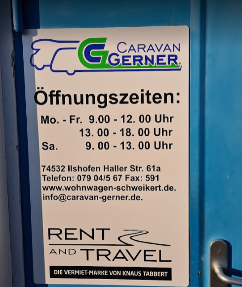 Caravan Gerner, Haller Str. 61 A in Ilshofen