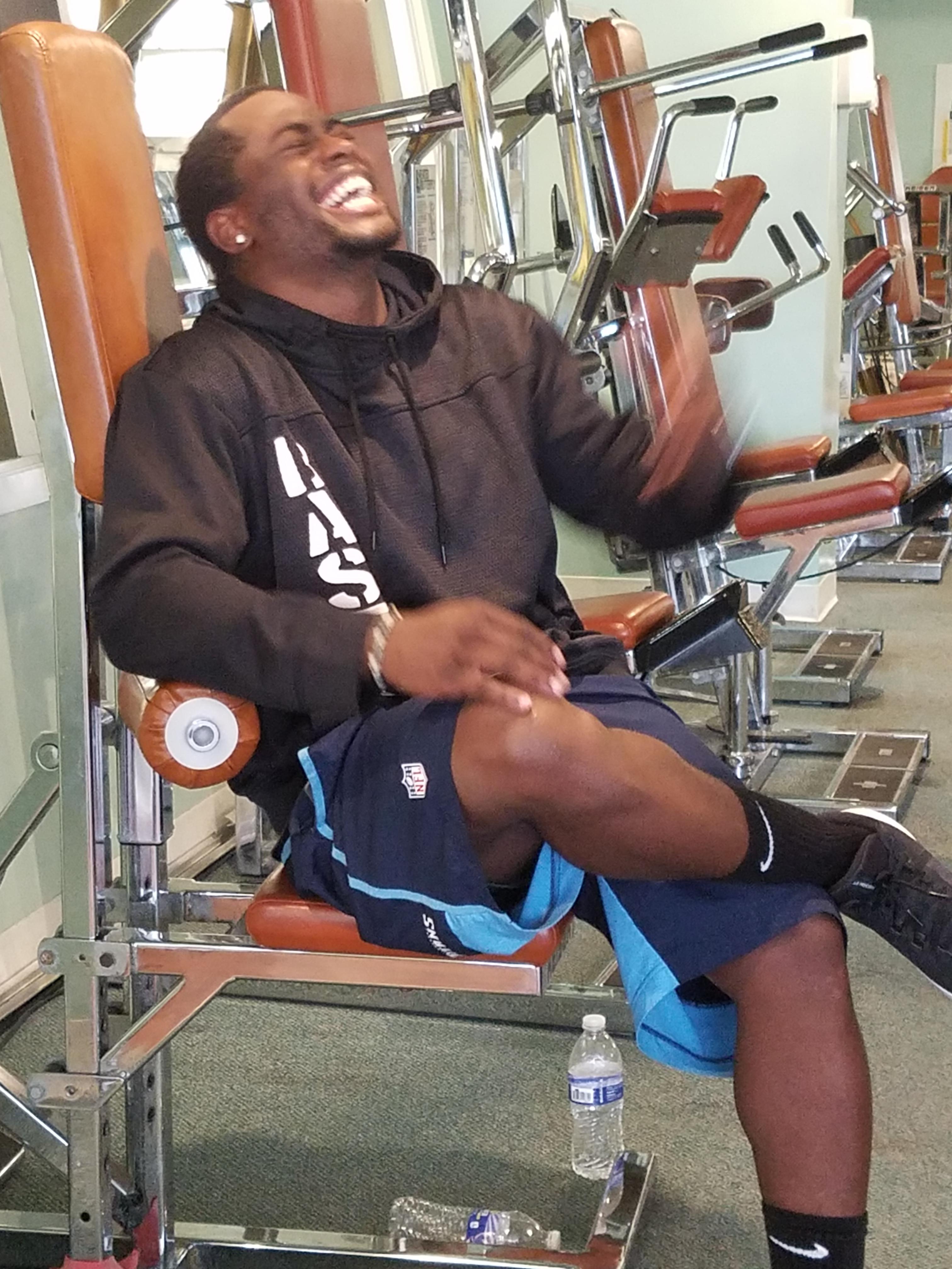 Collaborations with fantastic experts such as Manny Edwards from BASEC training; whose focus is advanced training methods for pro and amateur tennis players allows a well rounded group of athletes outside of strongmen for Dr. McDougle and his crew to assist.