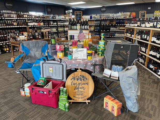Images Evergreen Liquor Store