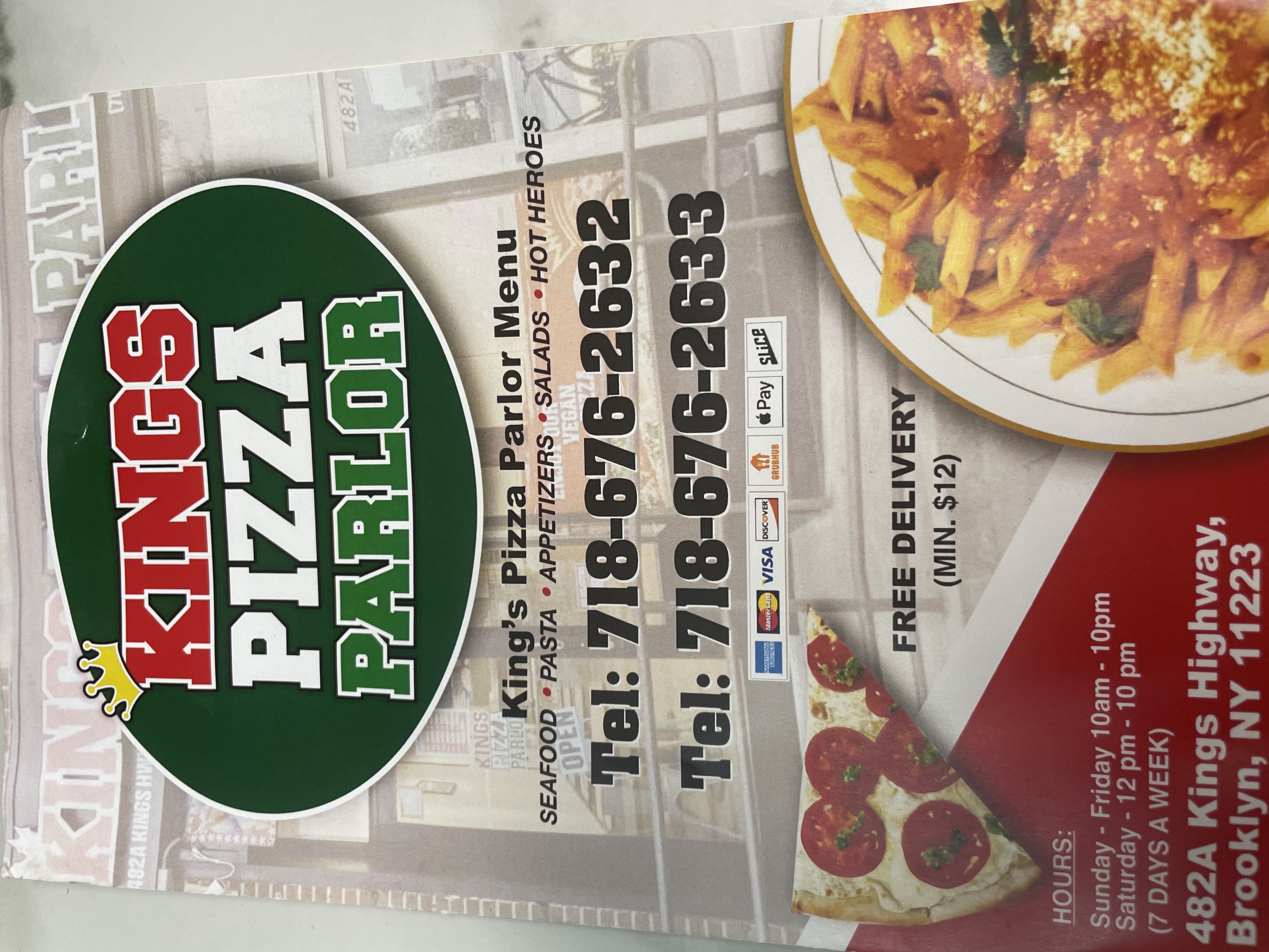 Kings Pizza Parlor Logo