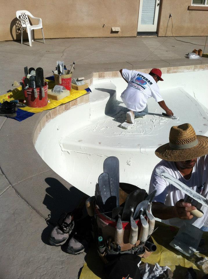 Landau Pool Construction Photo