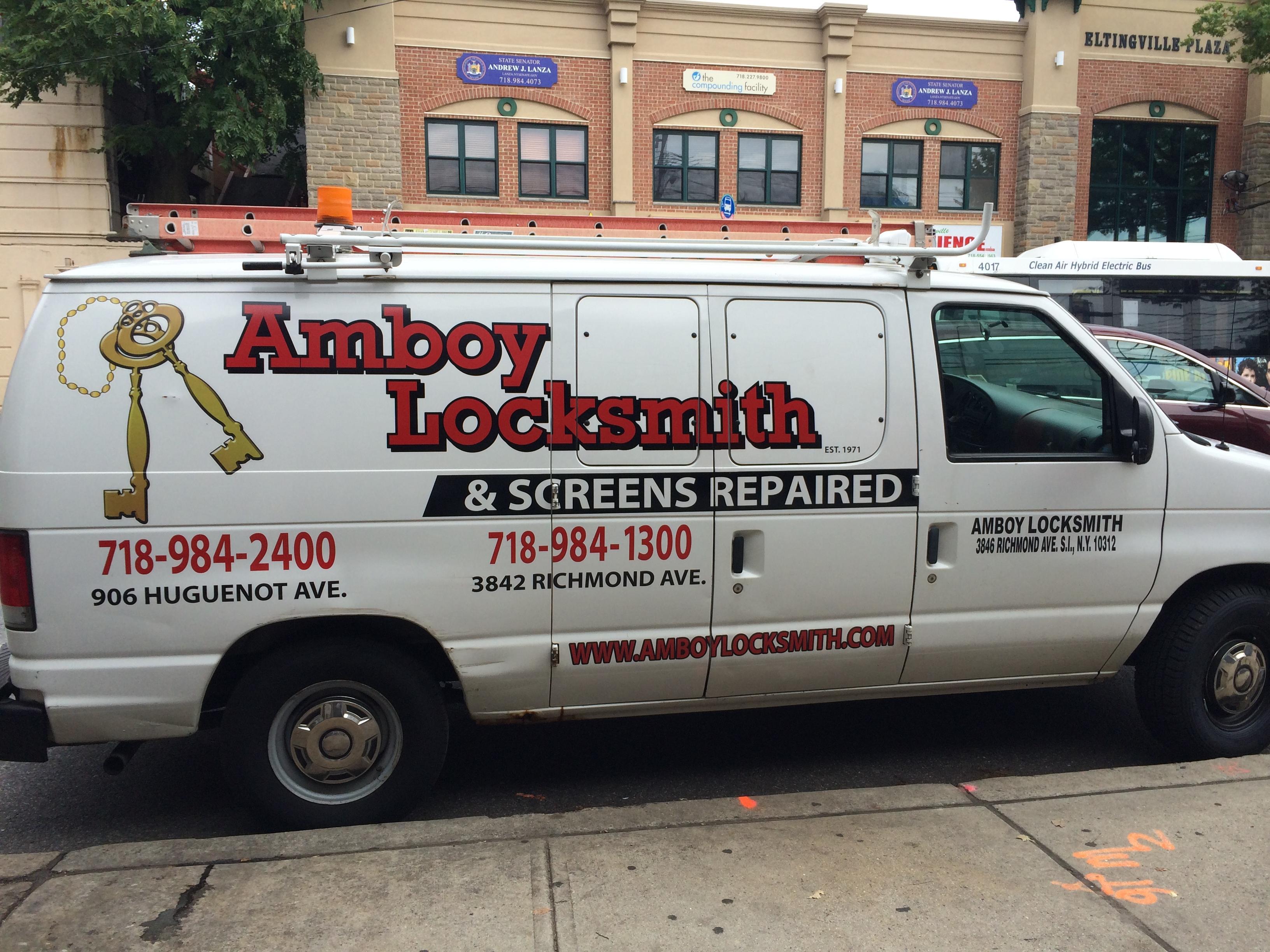Amboy Locksmith and Screens Inc.
