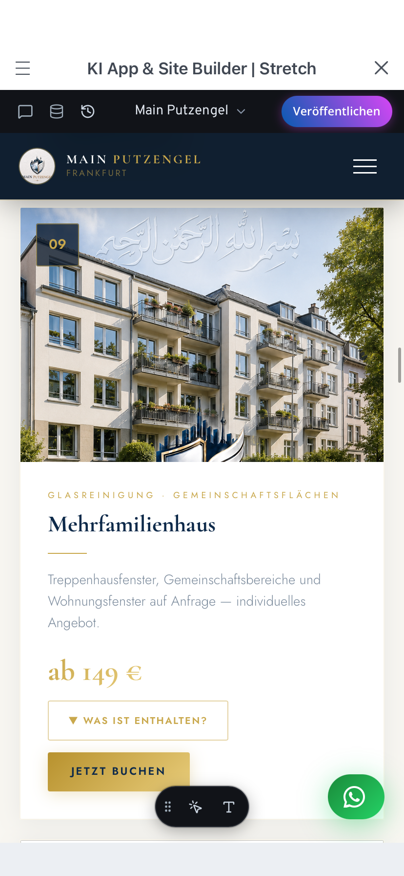 Mainputzengel, Westerbachstraße 25 in Frankfurt Am Main