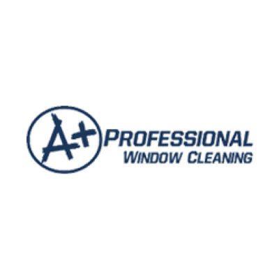 A+ Professional Window Cleaning Logo