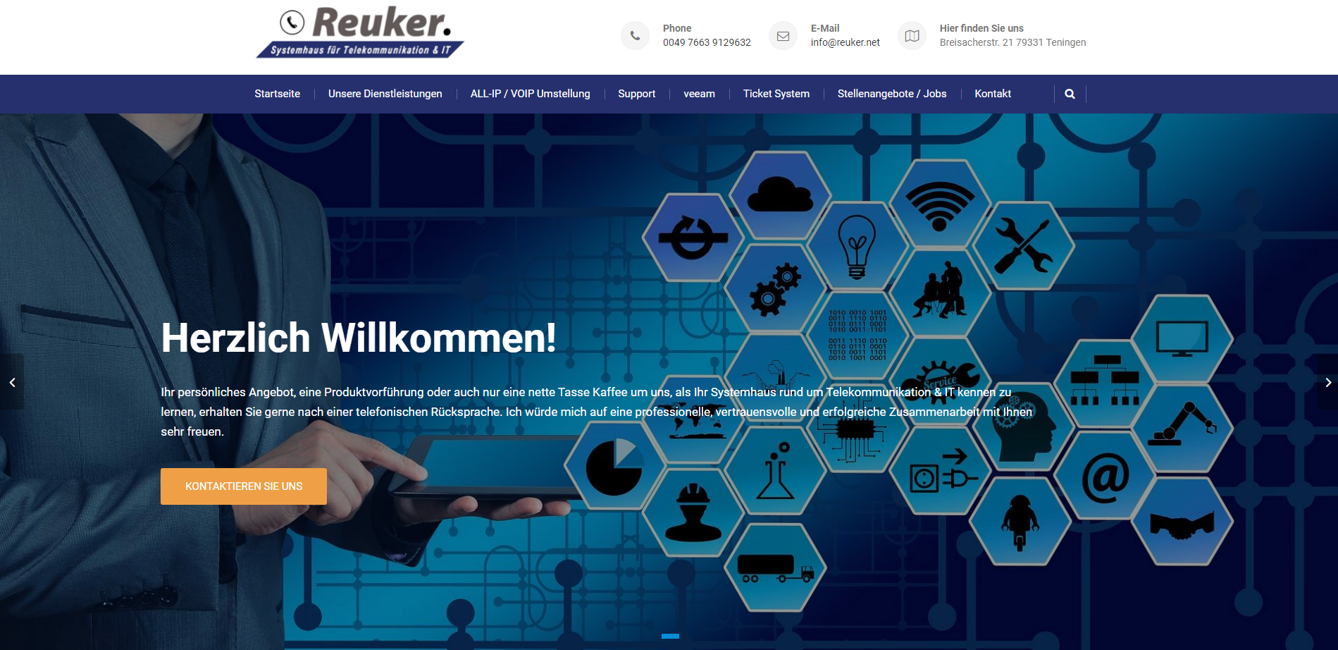 Bilder Reuker Systemhaus für Telekommunikation und IT