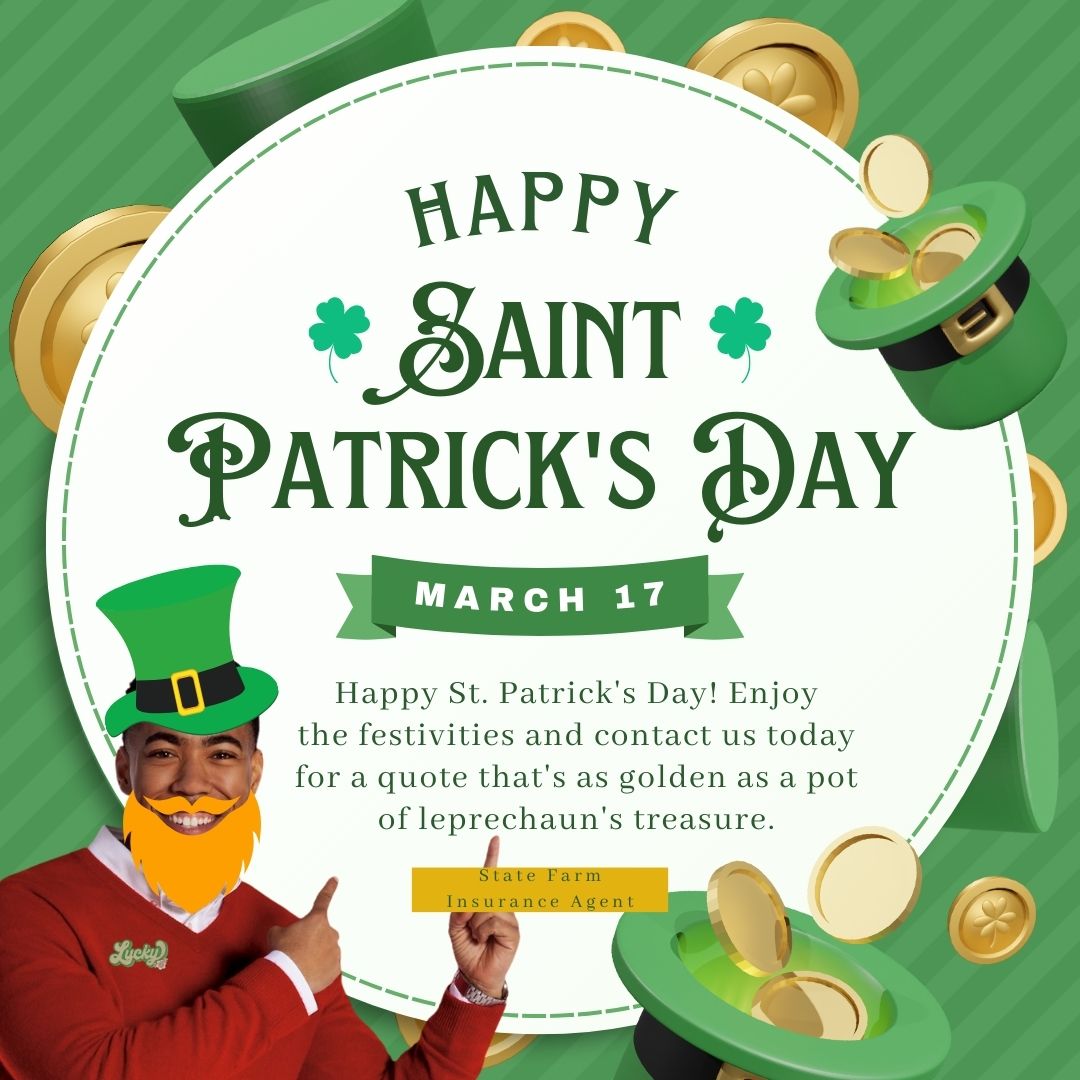 Trevor McBride - State Farm Insurance Agency St. Patrick's Day!