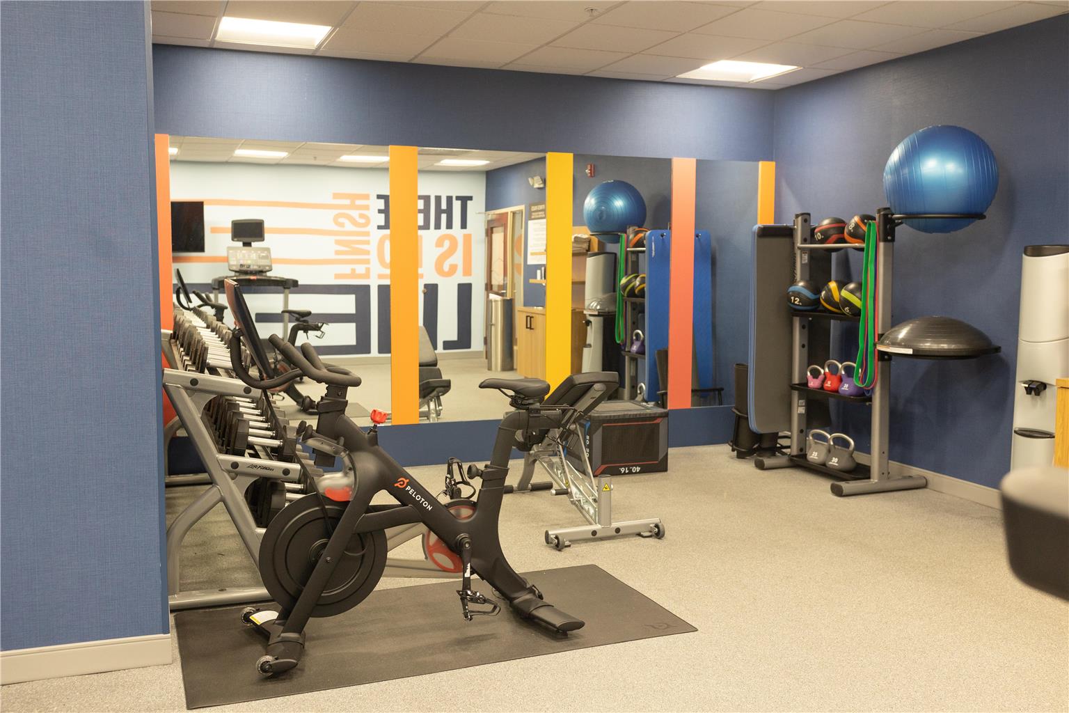 Health club fitness center gym