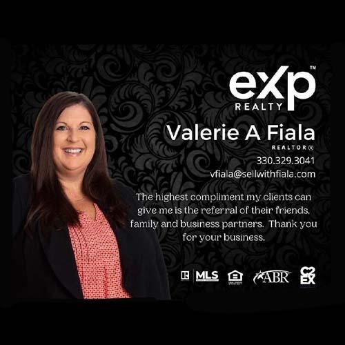 Valerie A Fiala - REALTOR®, eXp Realty, Stow/Cuyahoga Falls Logo