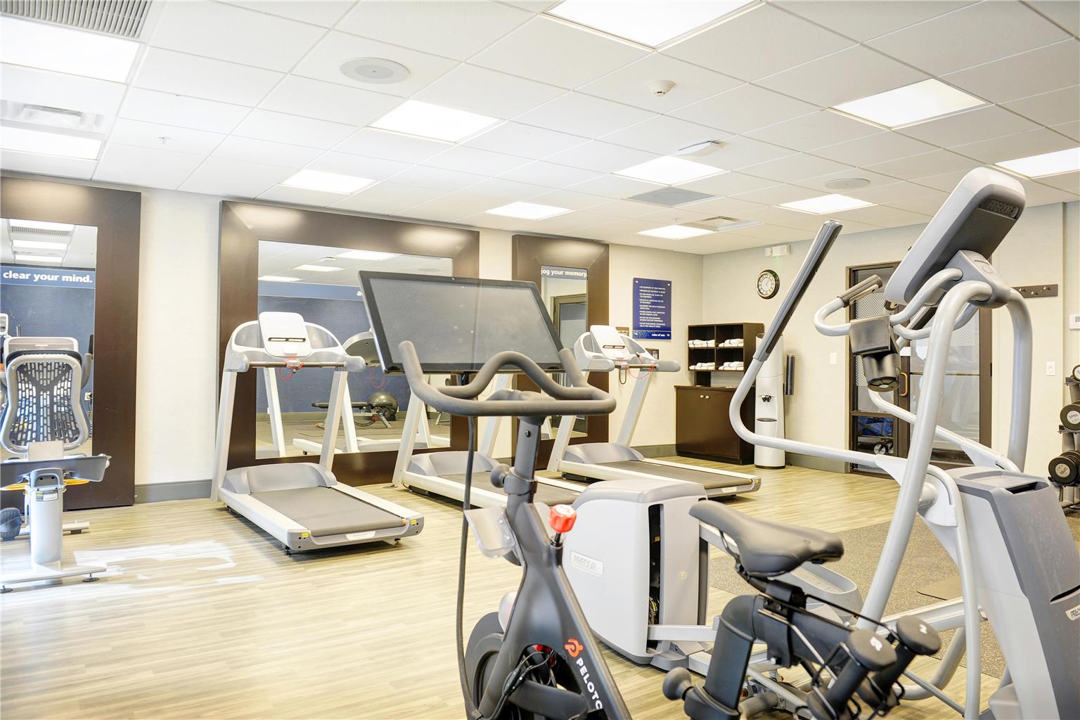 Health club fitness center gym