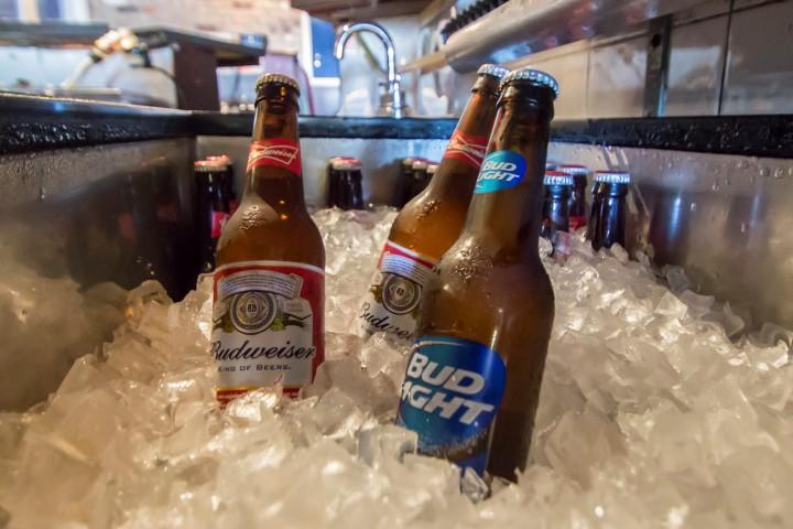 Grab a cold Bud at Marina 84 Sports Bar & Grill!