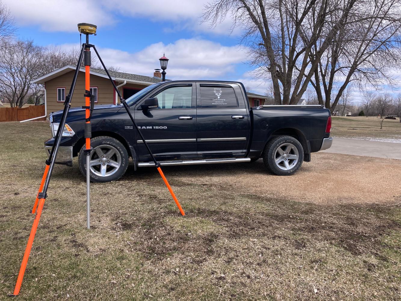 Whitetail Land Surveying Truck