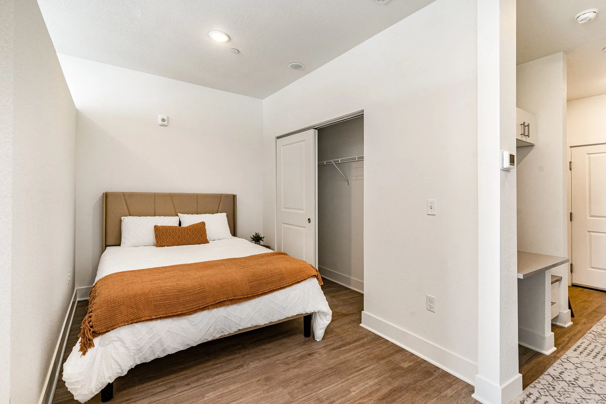 bedroom at Lansing City View Apartments 