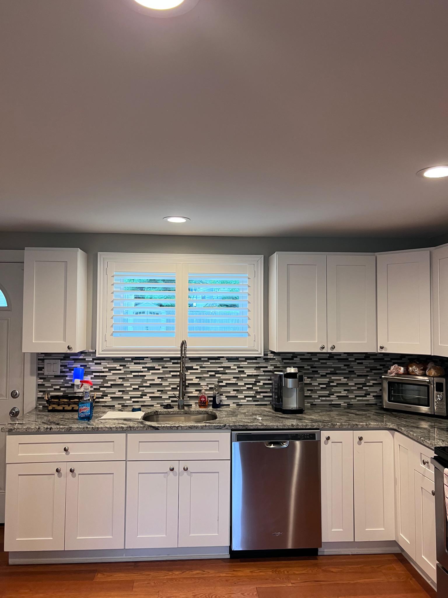 Beautiful Norman Woodlore shutter for your Jenkintown, PA kitchen!