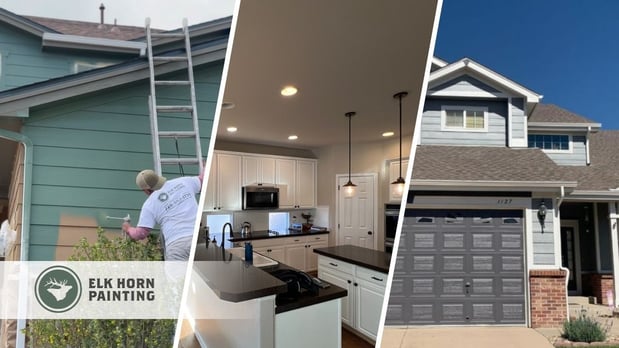 Images Elk Horn Painting - Denver