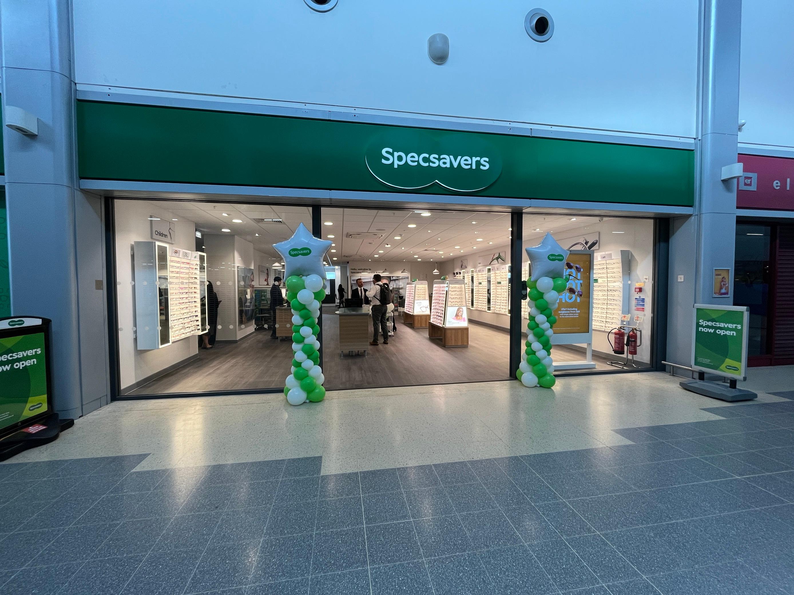 Images Specsavers Opticians and Audiologists - Coventry Arena