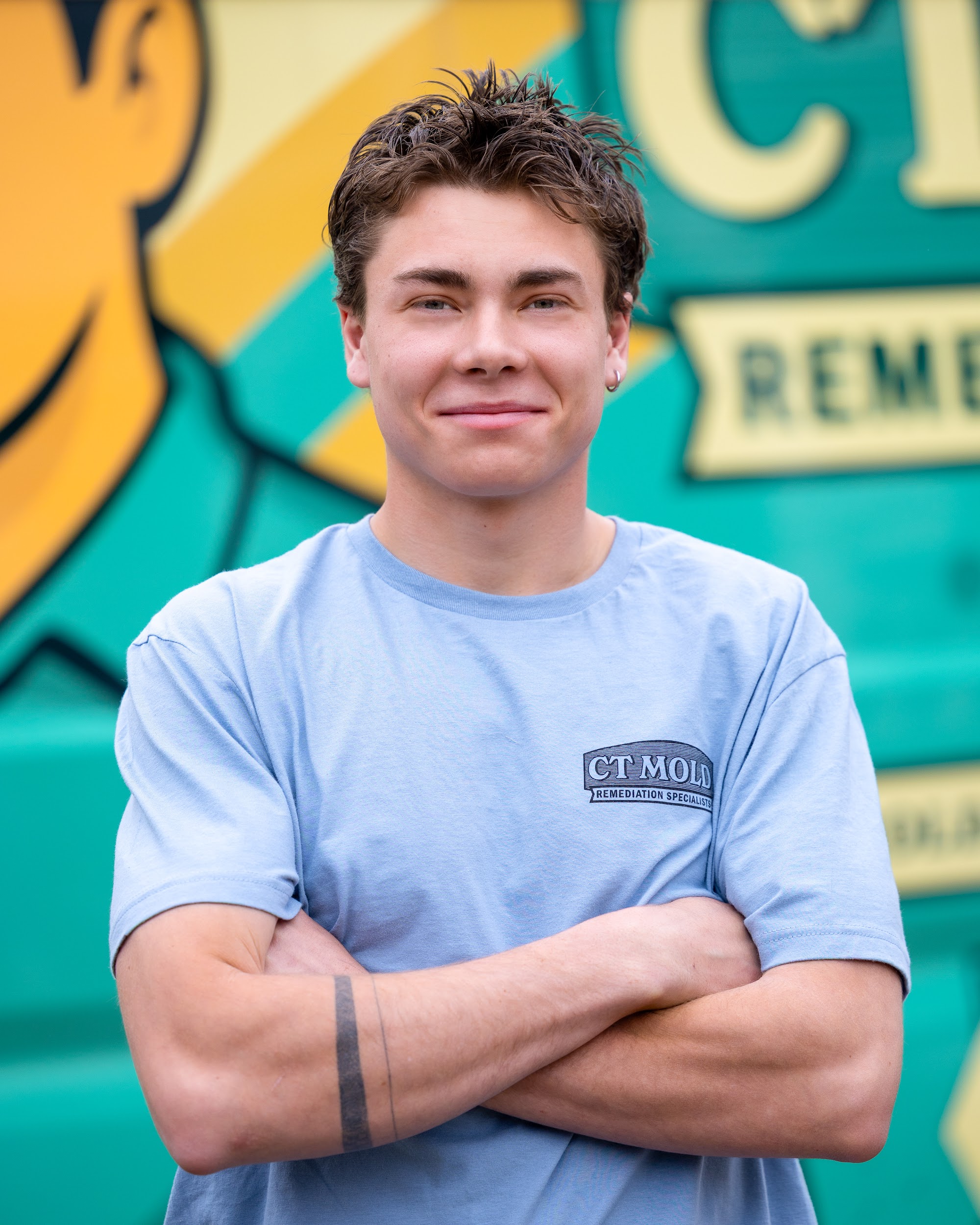 Kai Chometa, Crew Lead at CT Mold Remediation Specialists LLC. 