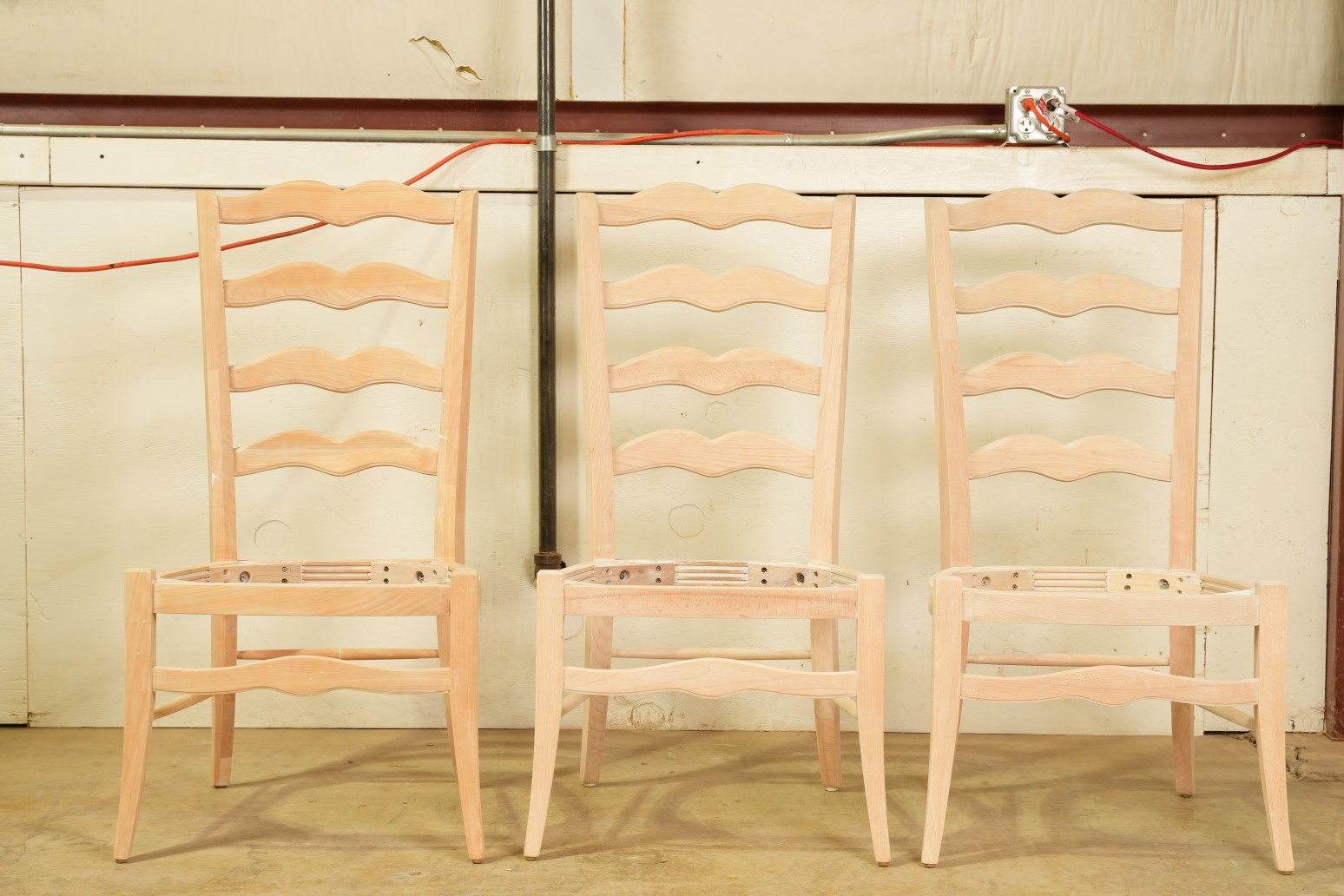 Dining chairs restoration - before