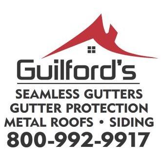 Guilfords Construction & Seamless Gutters Logo