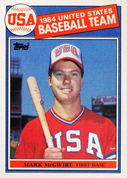 1985 Topps Mark McGwire Rookie Card No. 401 | Most Valuable Rookie Cards