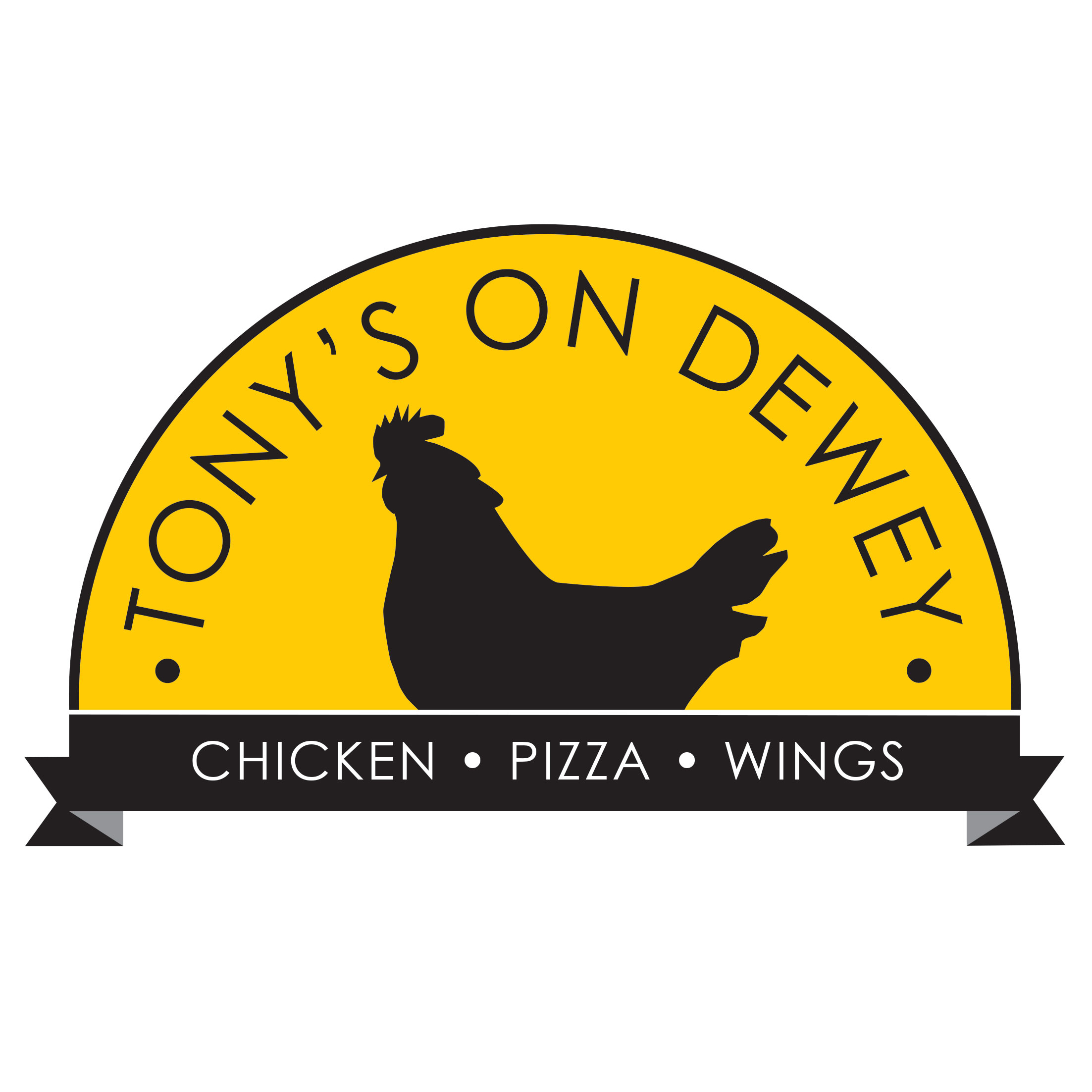Tony's on Dewey Logo