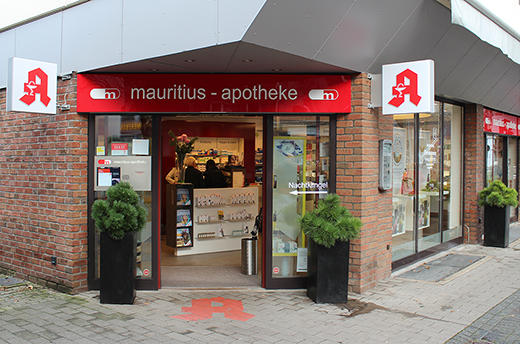 Aussenansicht der Mauritius-Apotheke