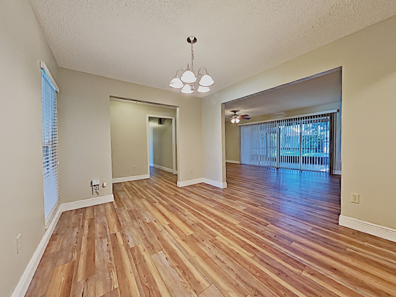 Stunning living room at Invitation Homes Orlando.