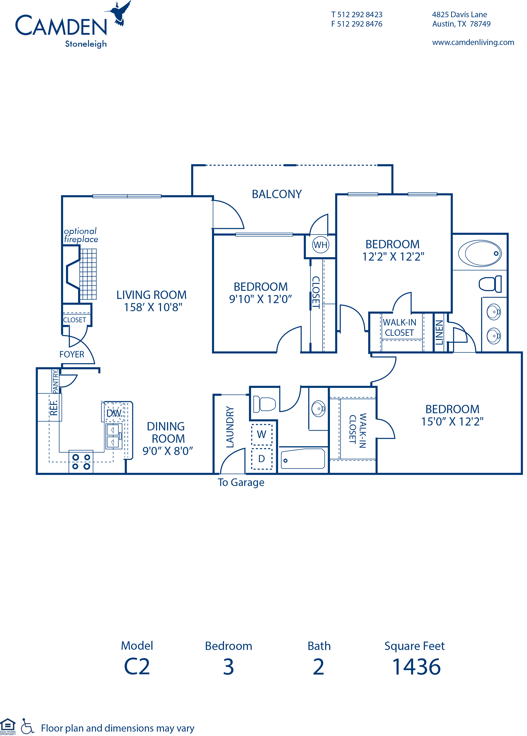 Camden Stoneleigh Apartments Photo