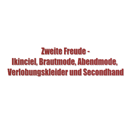Logo Zweite Freude - Ikinciel, Brautmode, Abendmode, Verlobungskleider und Secondhand