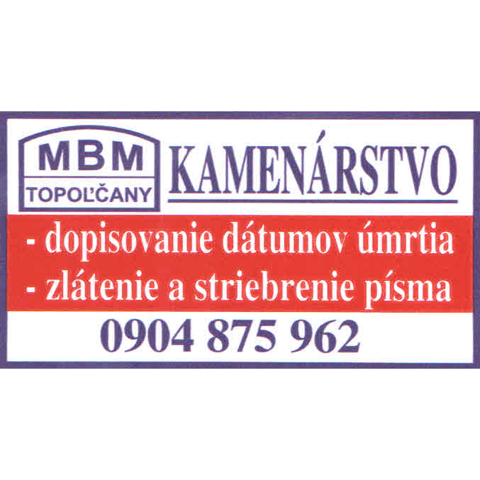 Kamenárstvo MBM Topoľčany