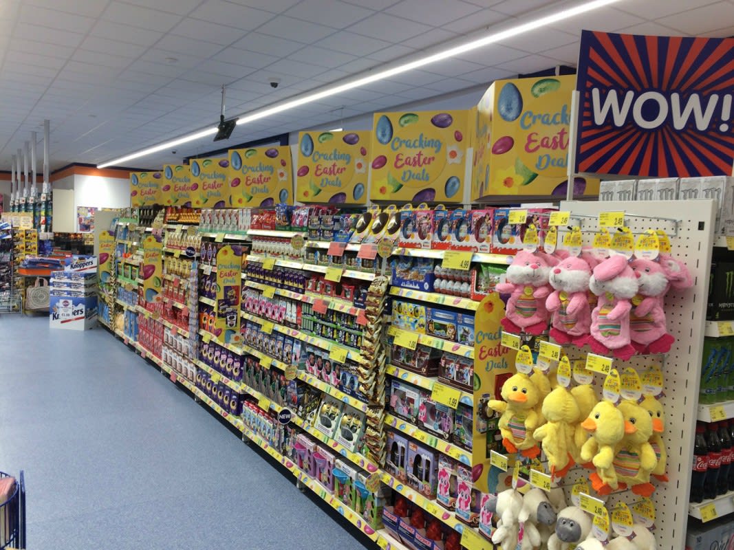 B&M have a huge selection of Easter eggs to choose from at their new Belfast store at Drumkeen Retail Park.
