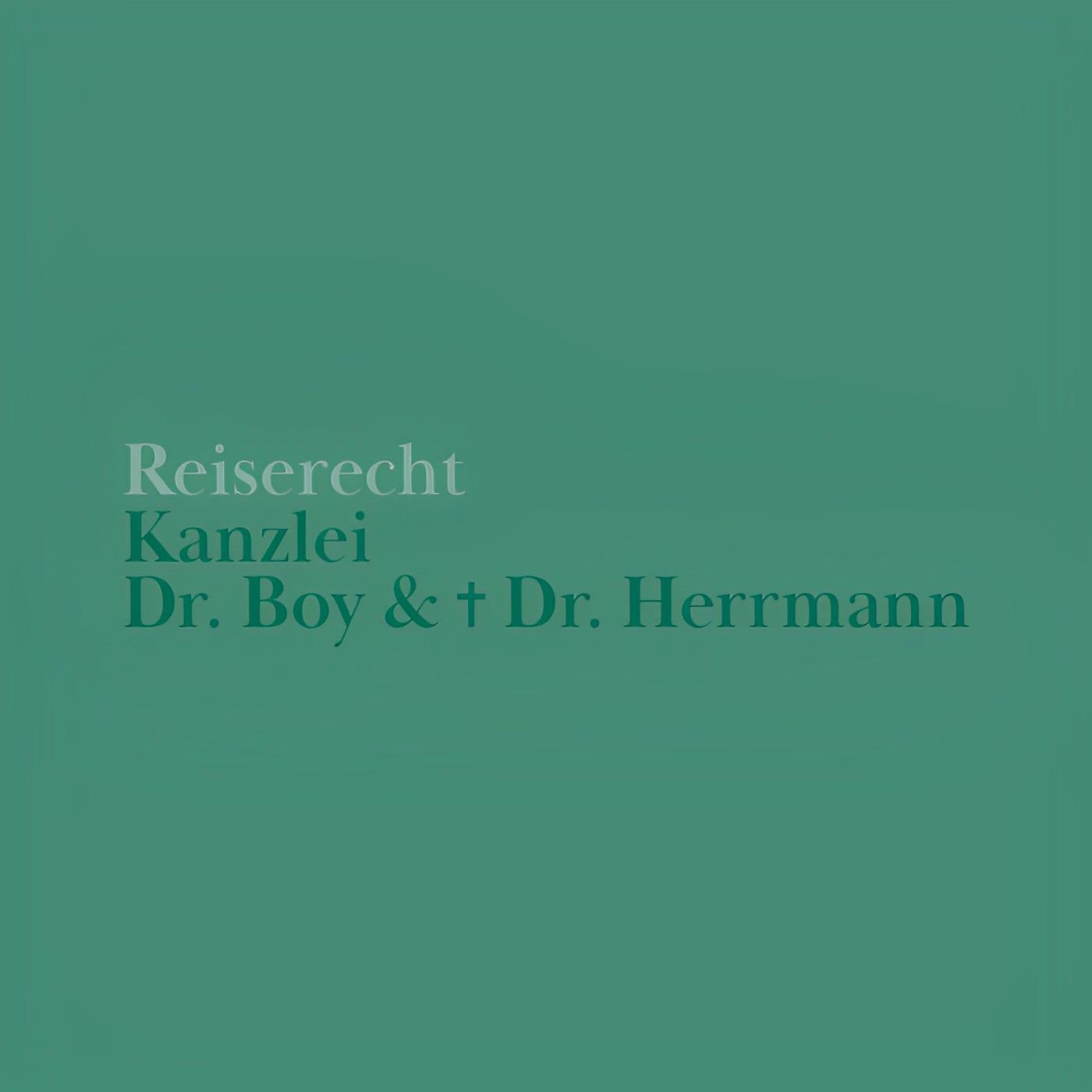 Logo Kanzlei Reiserecht Rechtsanwälte Dr. Vera Boy und Dr. Manfred  Herrmann Rechtsanwalt für Reiserecht Köln