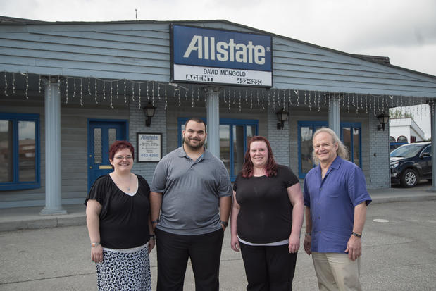 Images Dave Mongold: Allstate Insurance