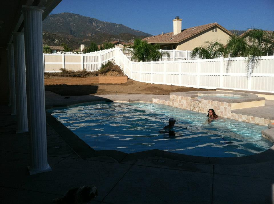 Landau Pool Construction Photo