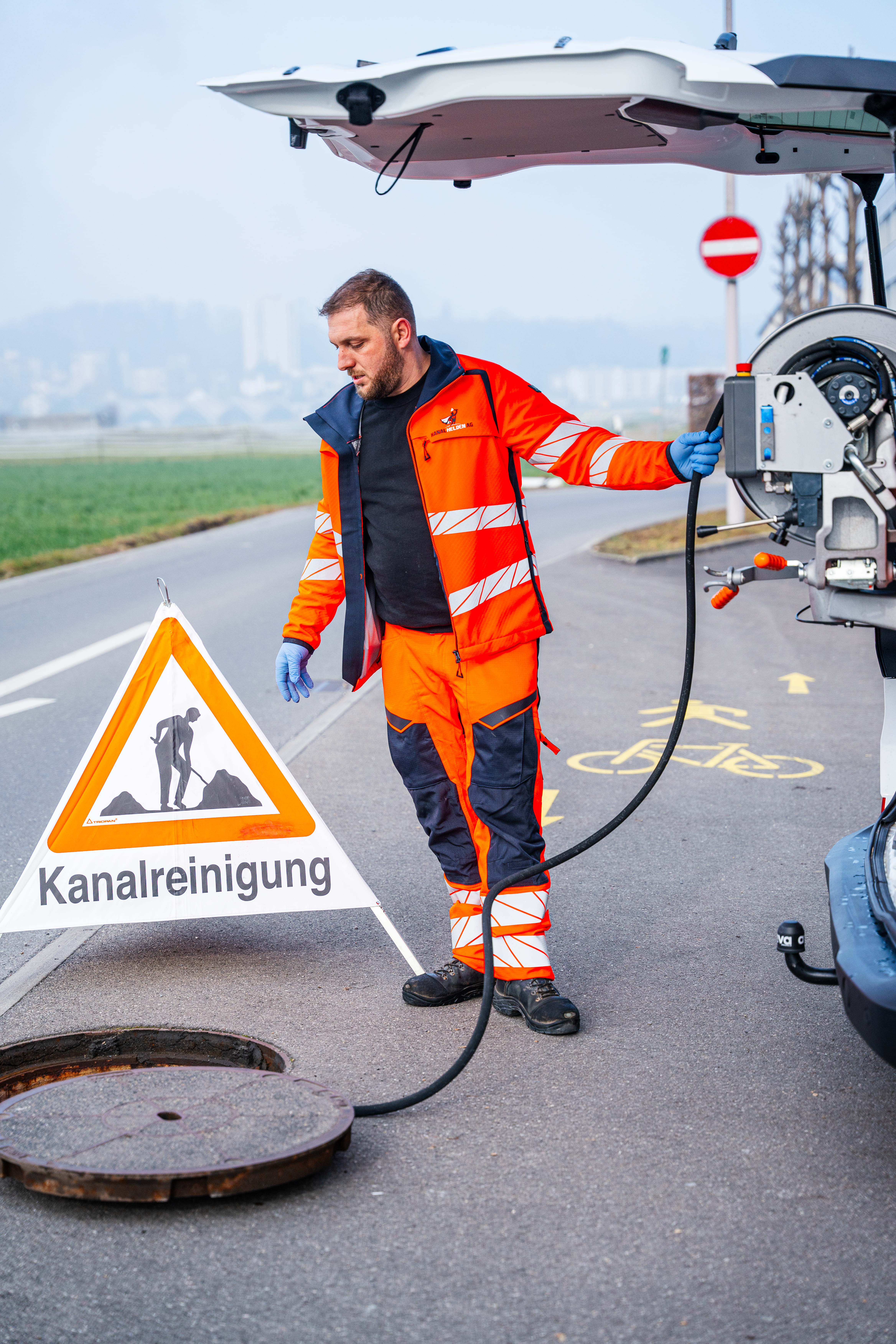 Bilder Kanalreinigung Zürich - Kanalhelden AG