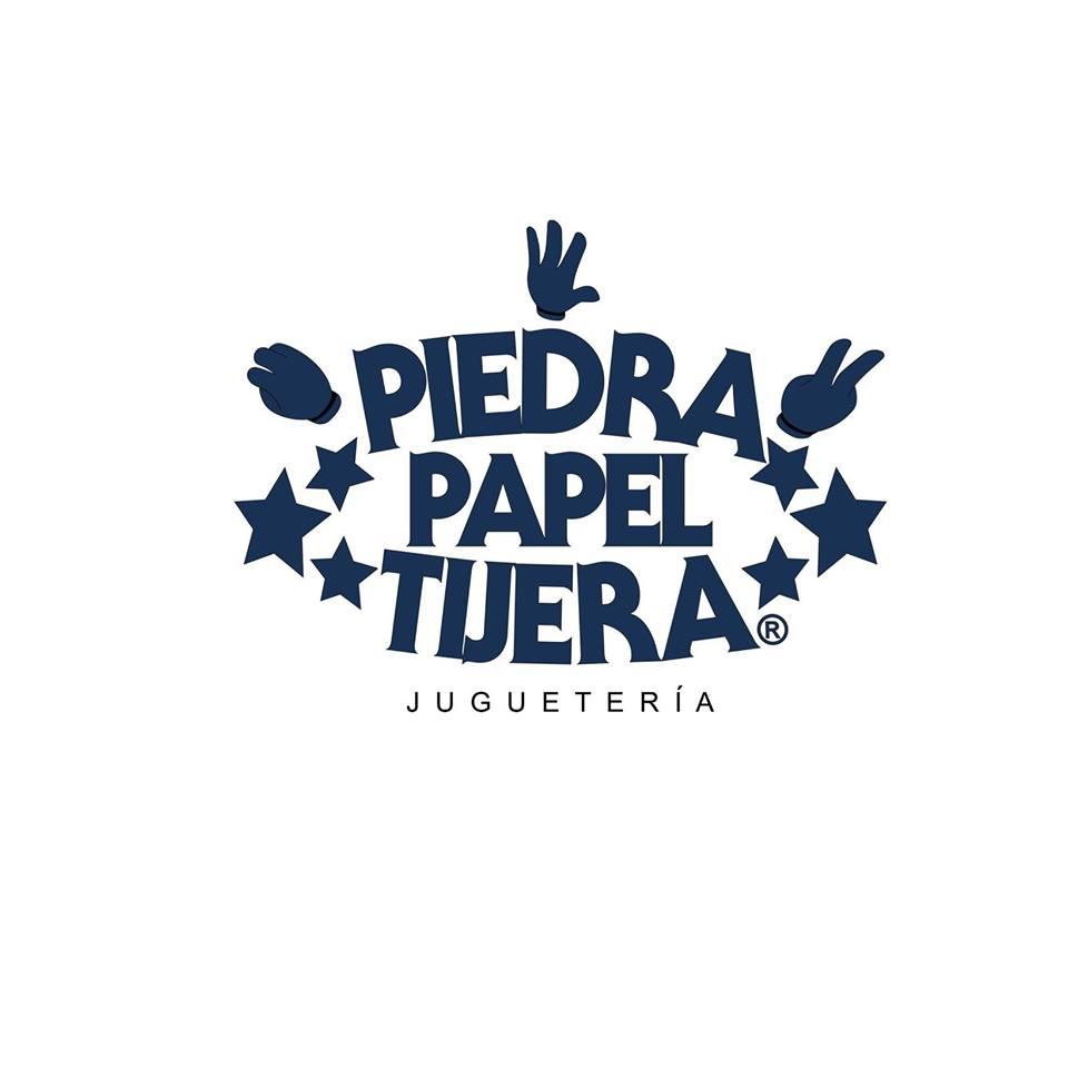 Piedra Papel Tijera Juquetería Logo