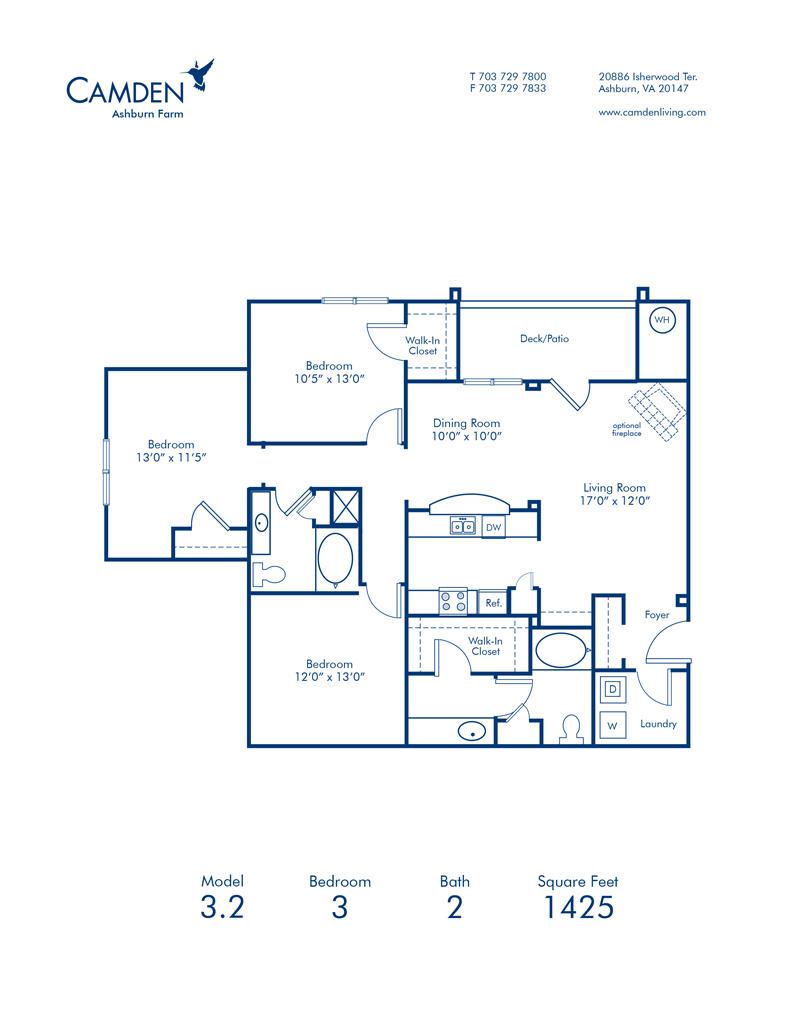 Camden Ashburn Farm Apartments Photo