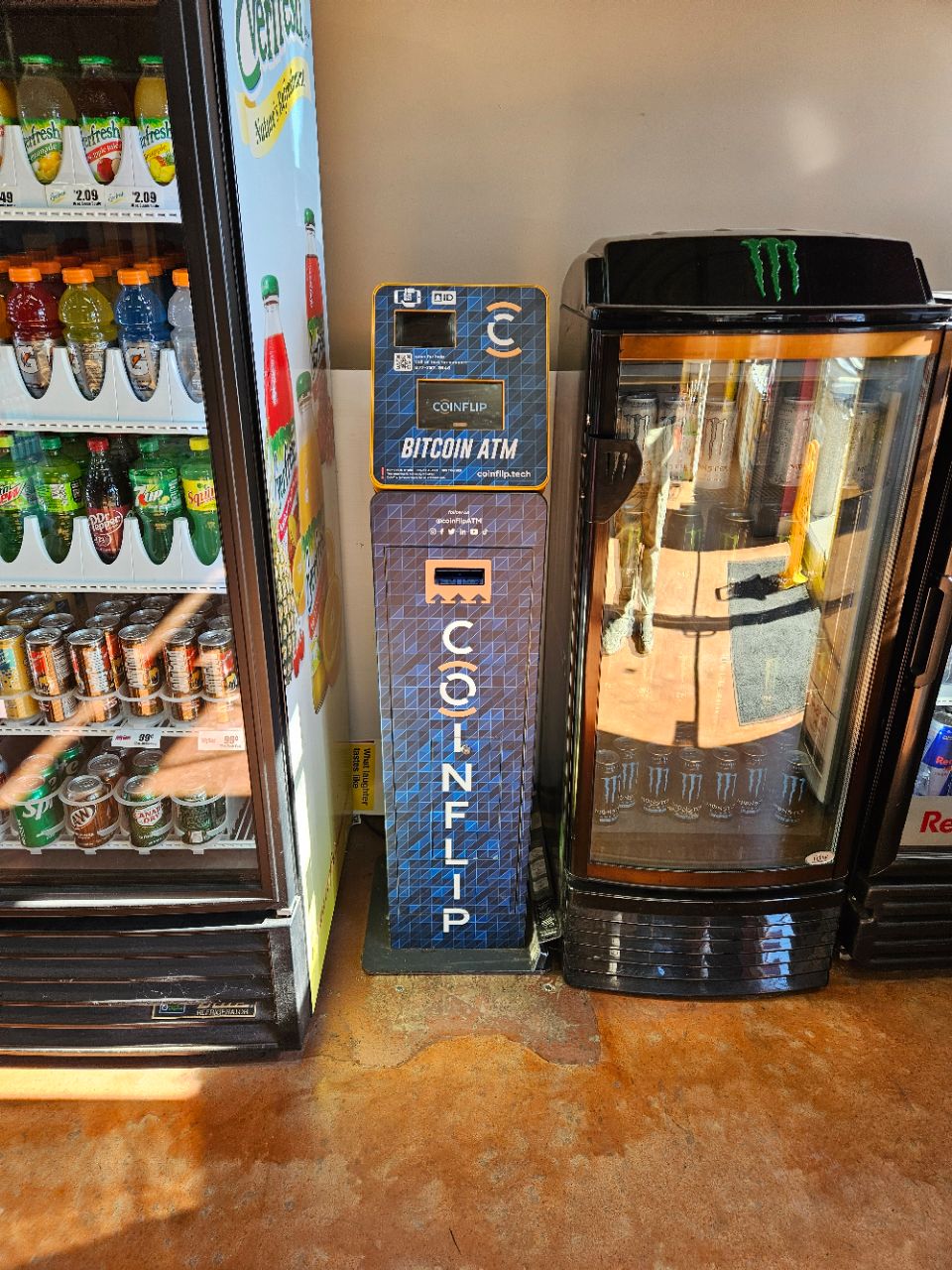 CoinFlip Bitcoin ATM - Ayras Liquor (Racine) Logo