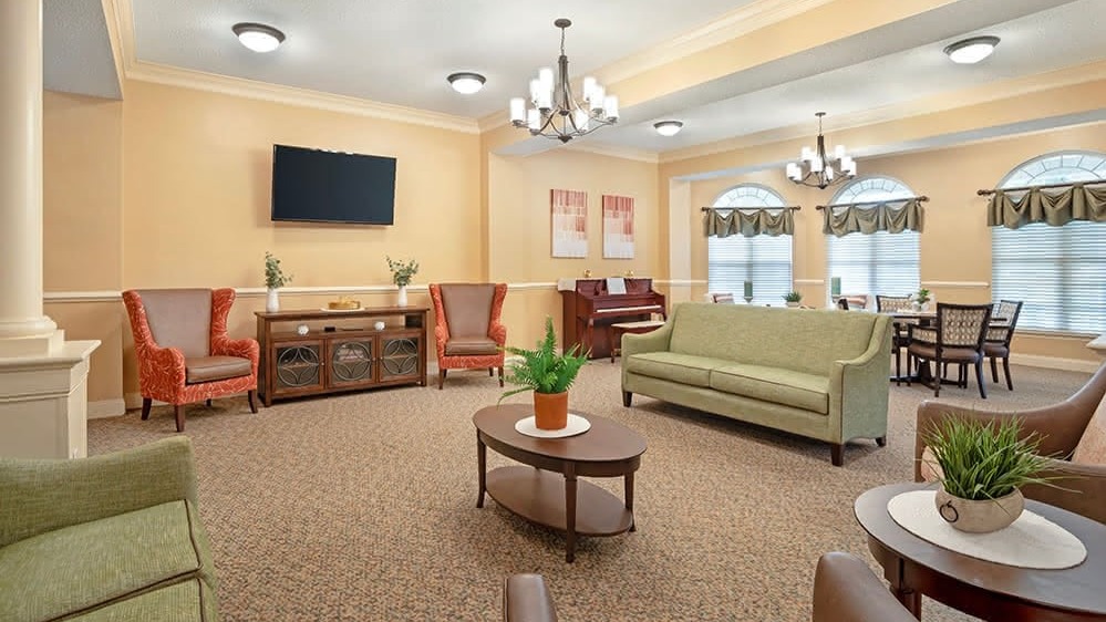 Brookdale Union Park Community Living Room